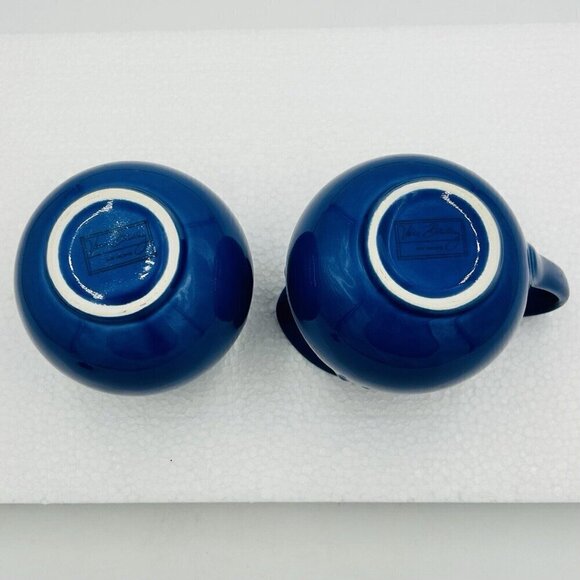 Vera Bradley Cream and Sugar Blue Ceramic Water J Willfred Portugal - Picture 8 of 8